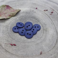 Atelier Brunette - Classic Matte Buttons - 10 mm (Cobalt)