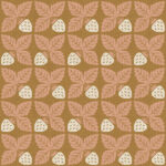 Cotton&Steel - Along the Fields - Strawberry - Midsummer Gold Canvas