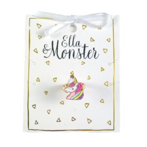 Ella & Monster - Rainbow Unicorn Ring