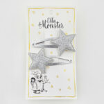 Ella & Monster - Silver Glitter Star Haarspange Ella & Monster - Silver Glitter Star Haarspange