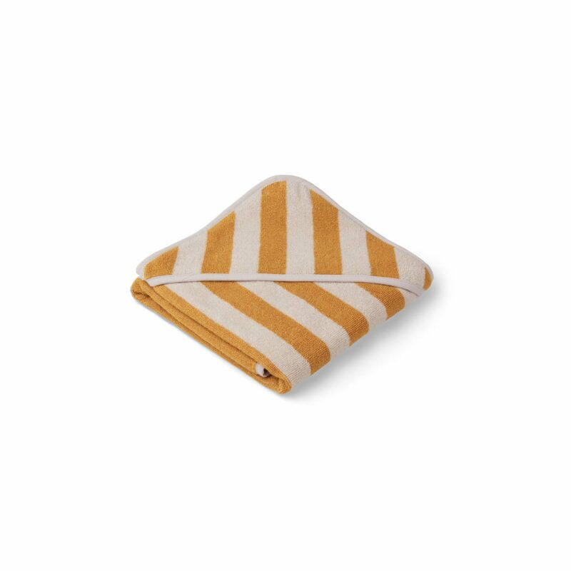 Liewood - Alba hooded baby towel (Yellow mellow/sandy)
