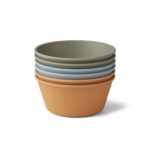 Liewood - Greta Bamboo Bowls (sea blue) Liewood - Greta Bamboo Bowls (sea blue)