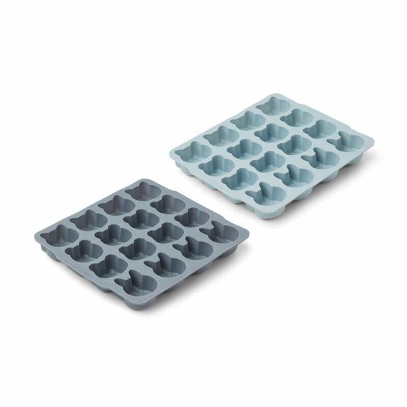 Liewood - Sonny ice cube tray - 2 pack (blue mix)