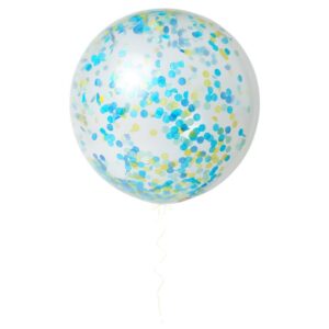 Meri Meri - Blue Giant Confetti Balloons