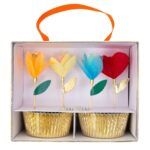 Meri Meri - Bright Floral Cupcake Kit Meri Meri - Bright Floral Cupcake Kit