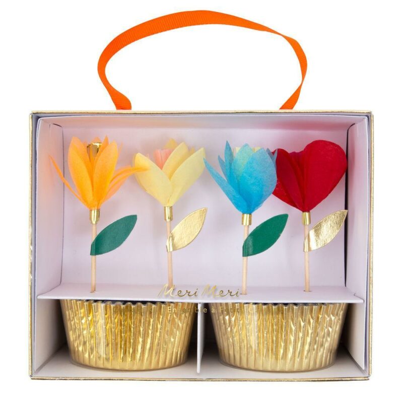 Meri Meri - Bright Floral Cupcake Kit