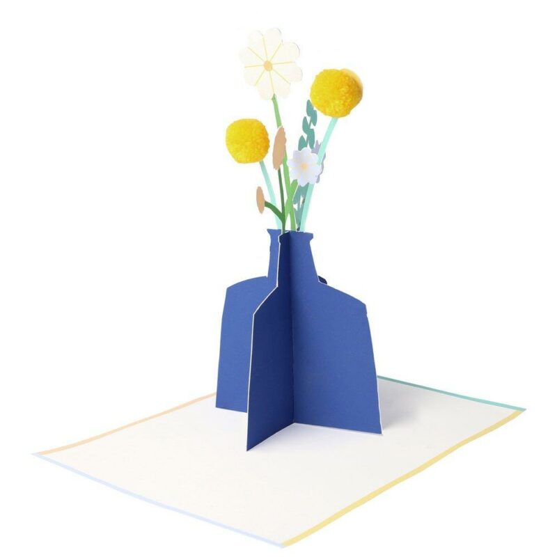 Meri Meri - Flower Vase Stand-Up Card