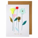 Meri Meri - Thank you Flowers Card Meri Meri - Thank you Flowers Card