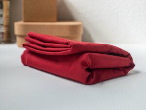 Mind The Maker - Washed Cotton Twill (9oz) - Ruby