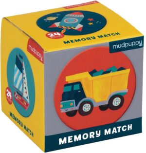 Mudpuppy - Mini Memory Game (Transportation)