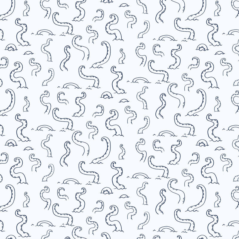 RJR Fabrics - Kraken - Beware the Kraken - Bering Sea