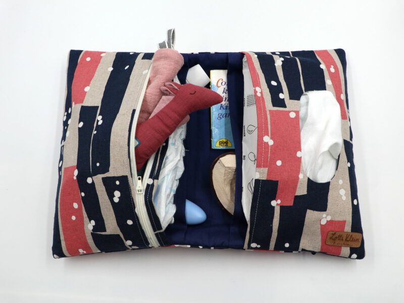 Windeltasche mit Namen "Tansan pink" – Bild 4
