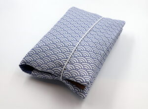 Windeltasche mit Namen "Light Blue Wave"
