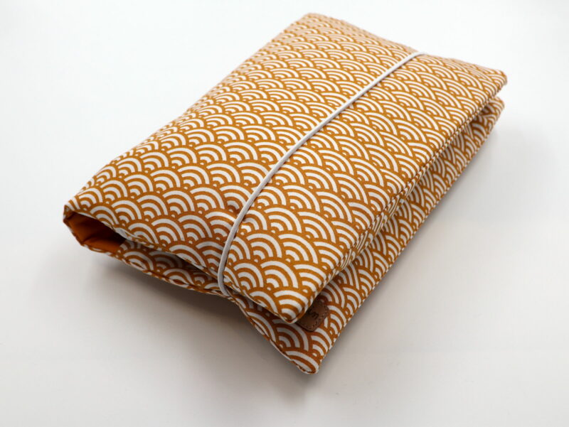 Windeltasche mit Namen "Yellow Wave"