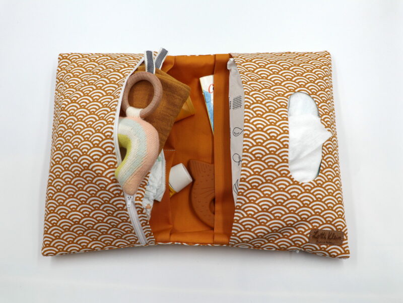Windeltasche mit Namen "Yellow Wave" – Bild 5