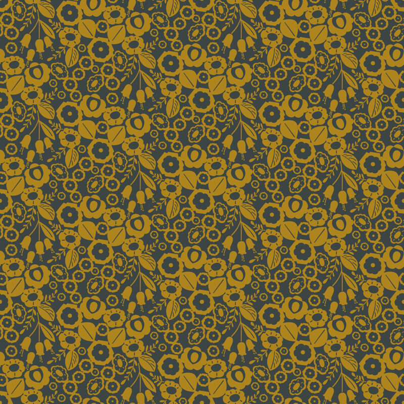 Cotton&Steel - Emilia - Adele - Mustard