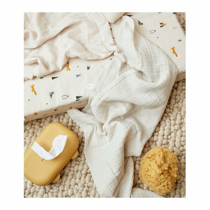 Emi Wet Wipes Cover - Mustard