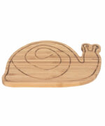 Frühstücksbrettchen Bambusholz - Board, Garden Explorer Schnecke