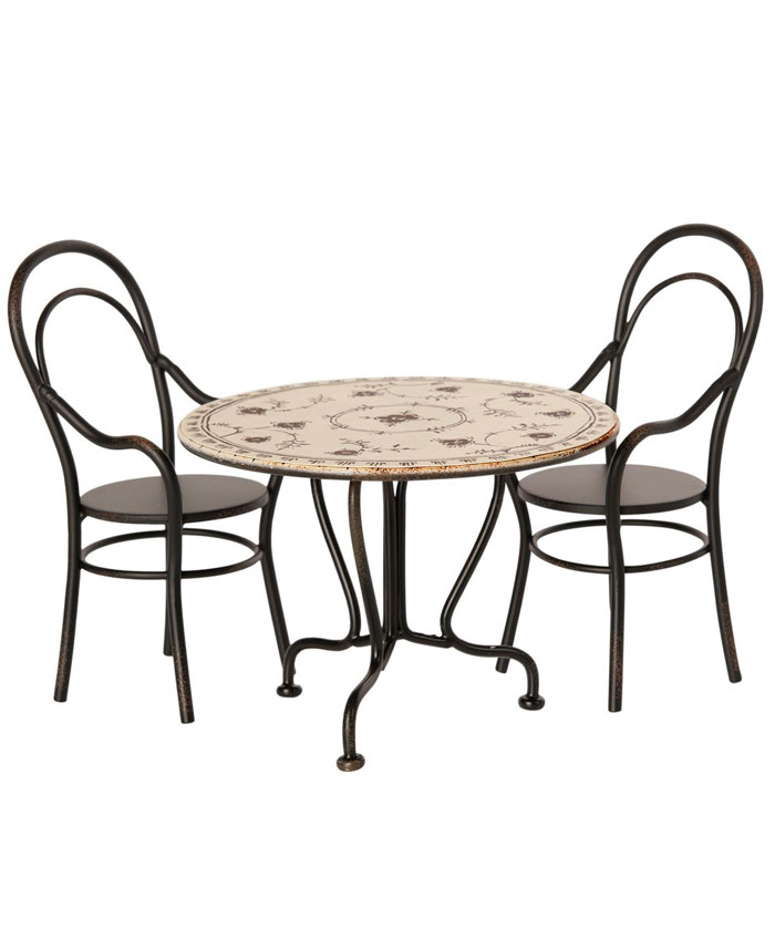 DINING TABLE SET W. 2 CHAIRS