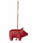 WOODEN PIG ORNAMENT WOODEN PIG ORNAMENT