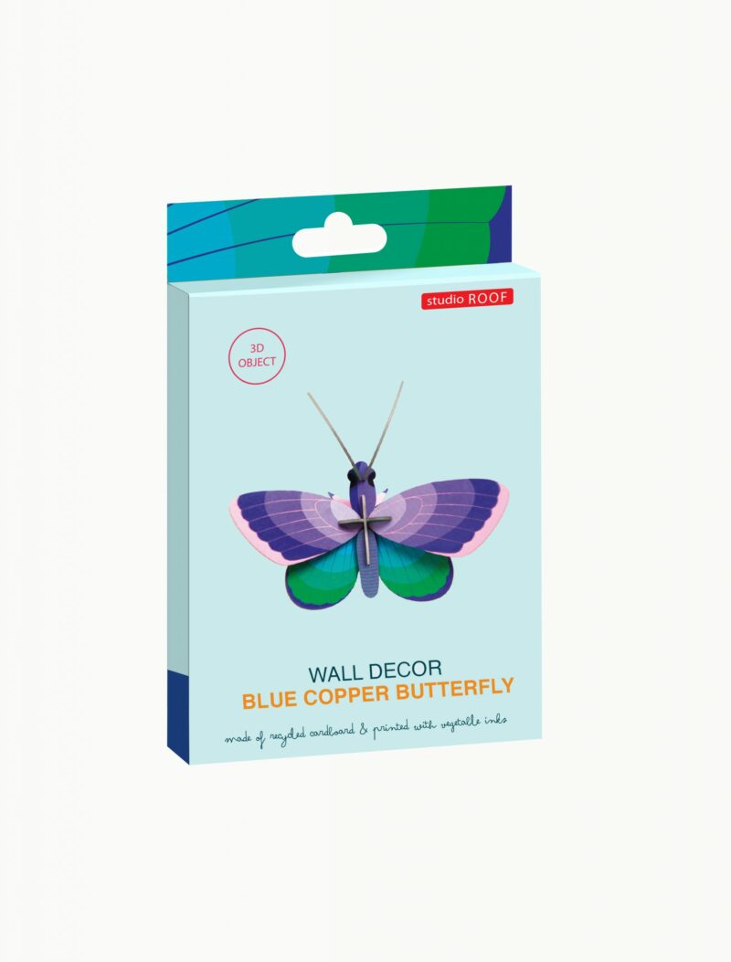 Studio Roof - blue copper butterfly