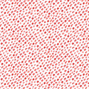 Cotton&Steel - Marbella - Guijarro - Tomato Red Fabric