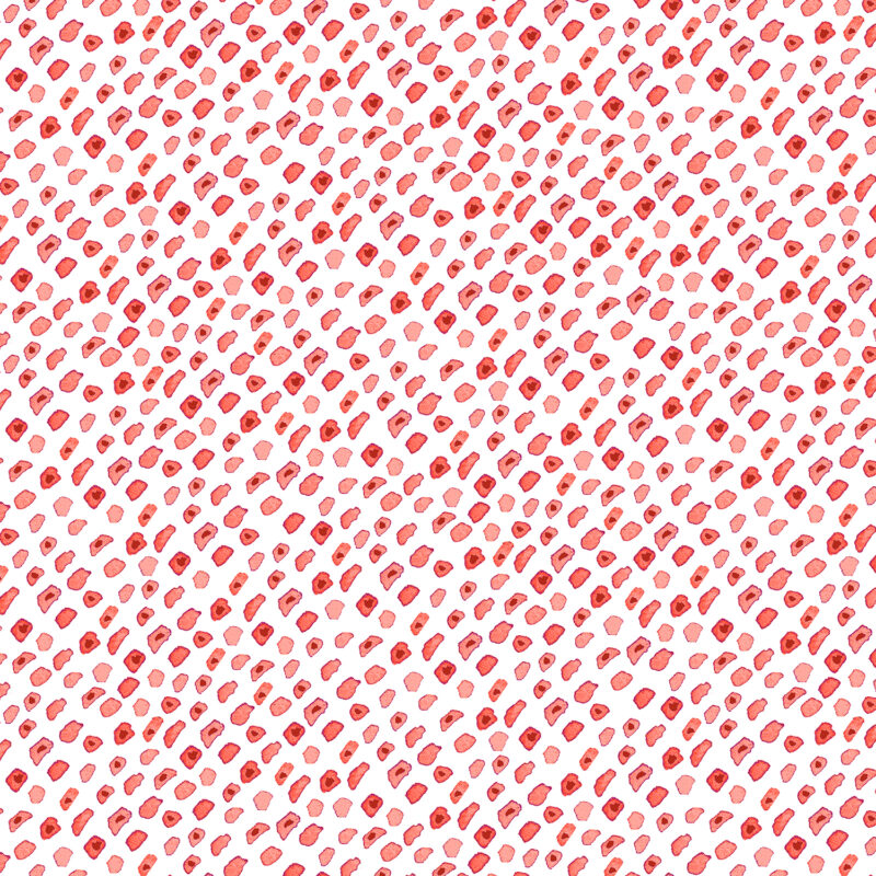 Cotton&Steel - Marbella - Guijarro - Tomato Red Fabric