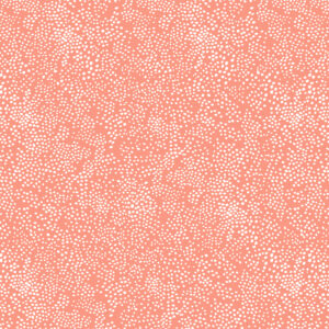 Cotton&Steel - Rifle Paper Co. Basics - Menagerie Champagne - Coral