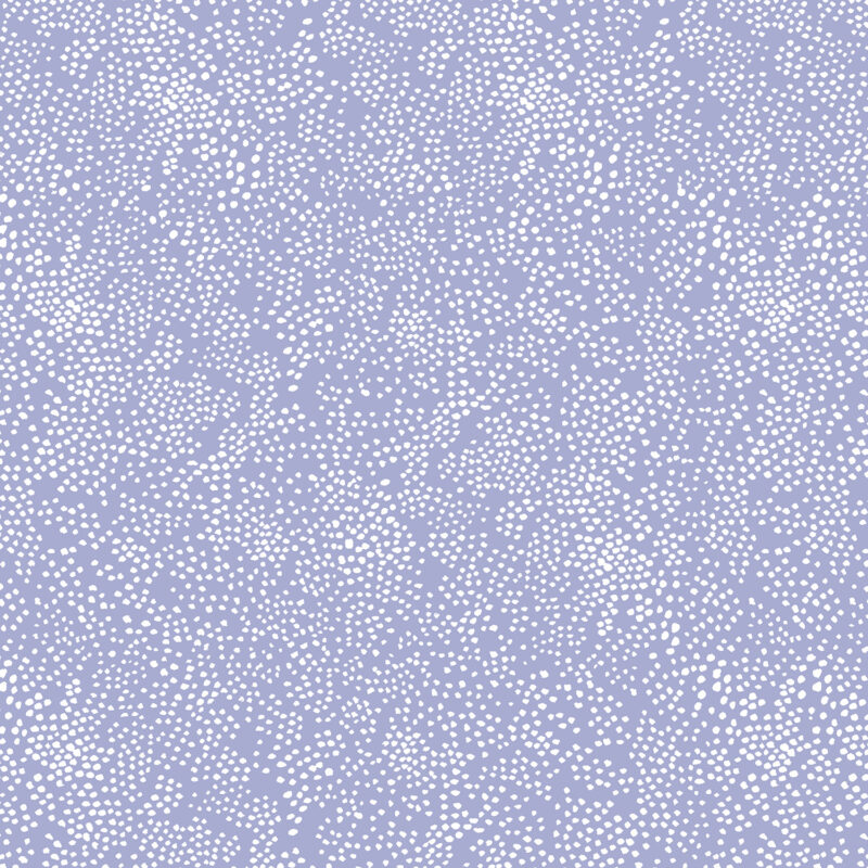 Cotton&Steel - Rifle Paper Co. Basics - Menagerie Champagne - Periwinkle