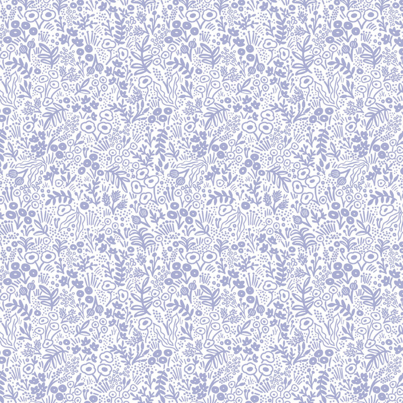 Cotton&Steel - Rifle Paper Co. Basics - Tapestry Lace - Periwinkle