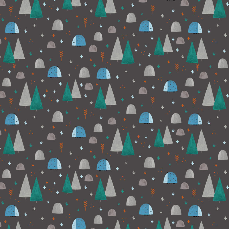 Cotton&Steel - Summer Skies - Ladybug Land - Natural Fabric