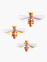 honey bees, set of 3