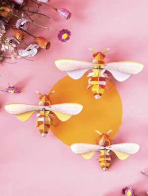 Studio Roof - honey bees, set of 3