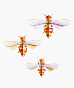 honey bees, set of 3