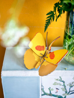Studio Roof - yellow butterfly