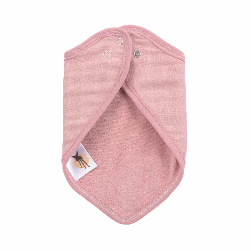 Halstuch (3 Stk) - Muslin Bandana, Rose