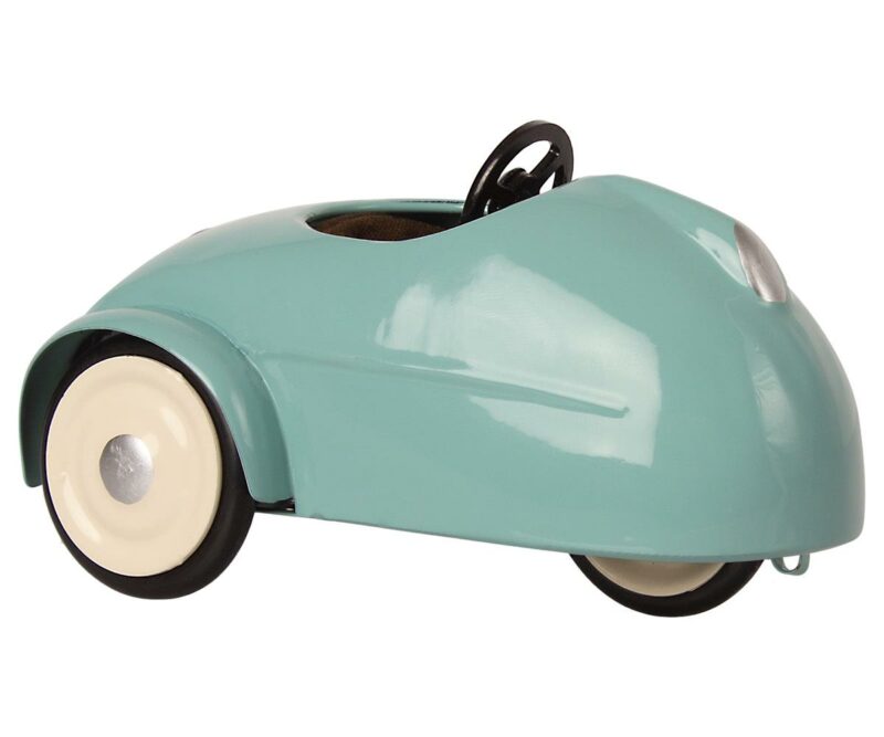 MOUSE CAR W. GARAGE - BLUE