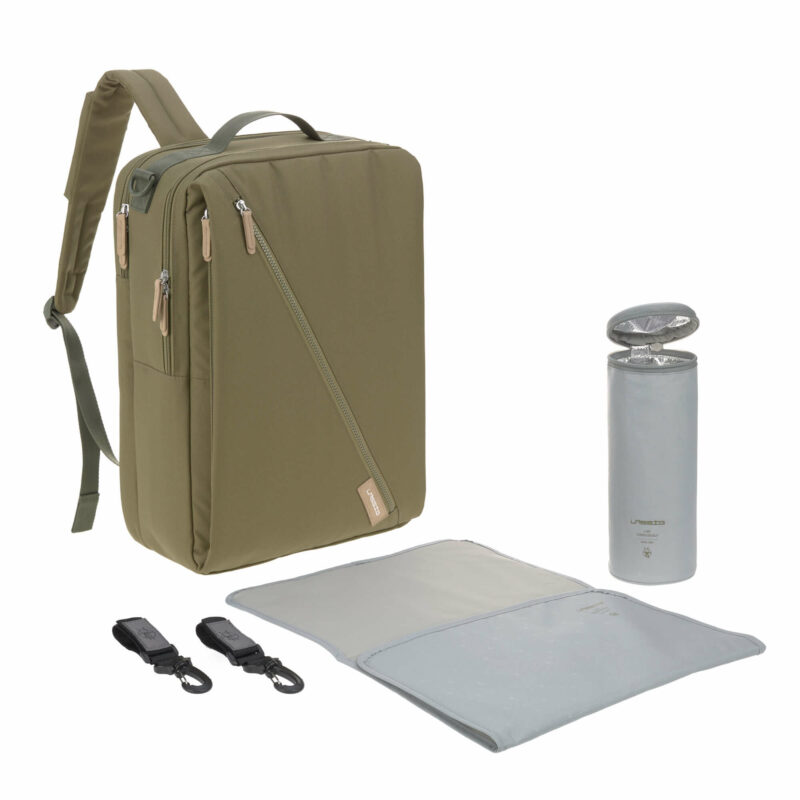 Wickelrucksack "Tidy Talent" - Olive – Bild 2