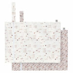Nasstasche (2 Stk) - Wet Bag, Flower Goose Nasstasche (2 Stk) - Wet Bag, Flower Goose