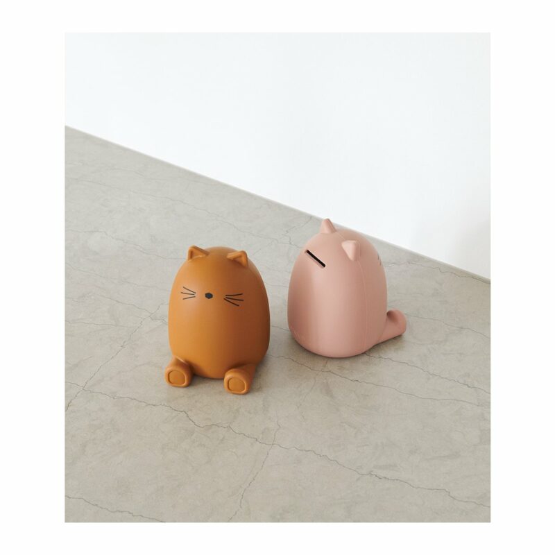 Spardose aus Silikom "Palma Money Bank" - Cat Mustard – Bild 4