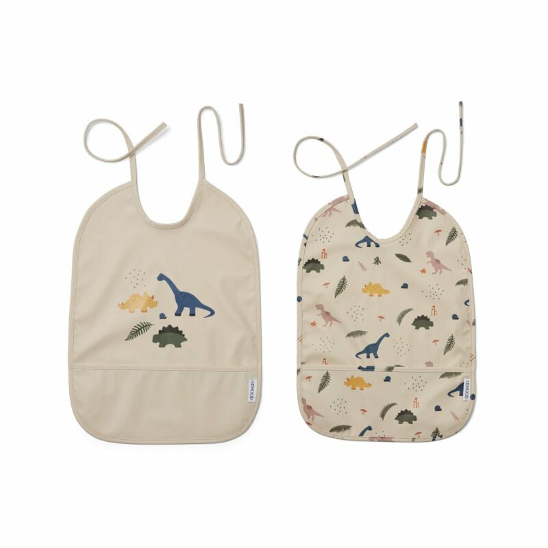 Liewood - Lai Bib 2 Pack - Dino mix