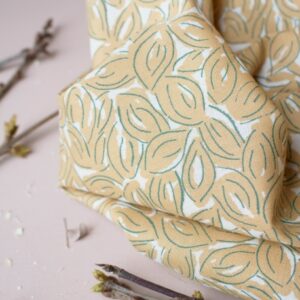 Petal Cotton Gauze - Mustard