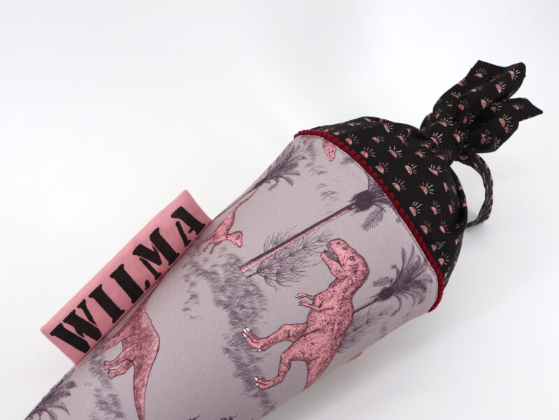 Schultüte "T-Rex" mit Namen