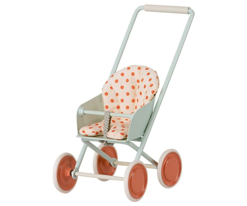 Maileg - Stroller Micro - Sky blue