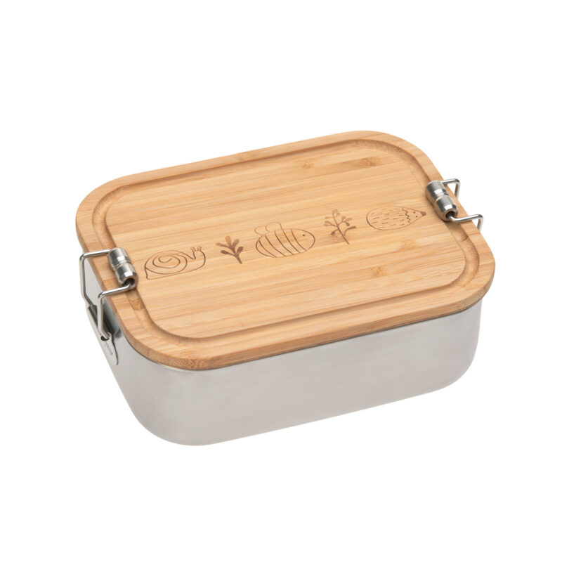 Kinder Brotdose Edelstahl - Lunchbox, Garden Explorer