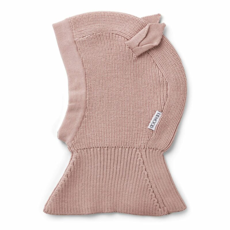 Strickmütze aus Merinowolle "Sigmund" -  Rose