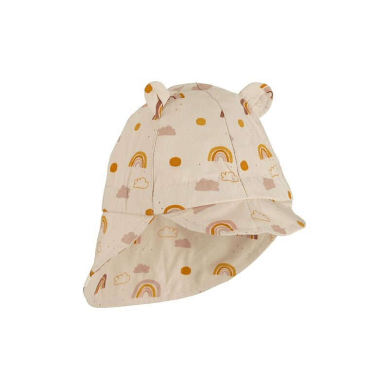 Gorm sun hat - Rainbow love sandy