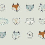 Art Gallery Fabrics - Little Forester - Furries Forester