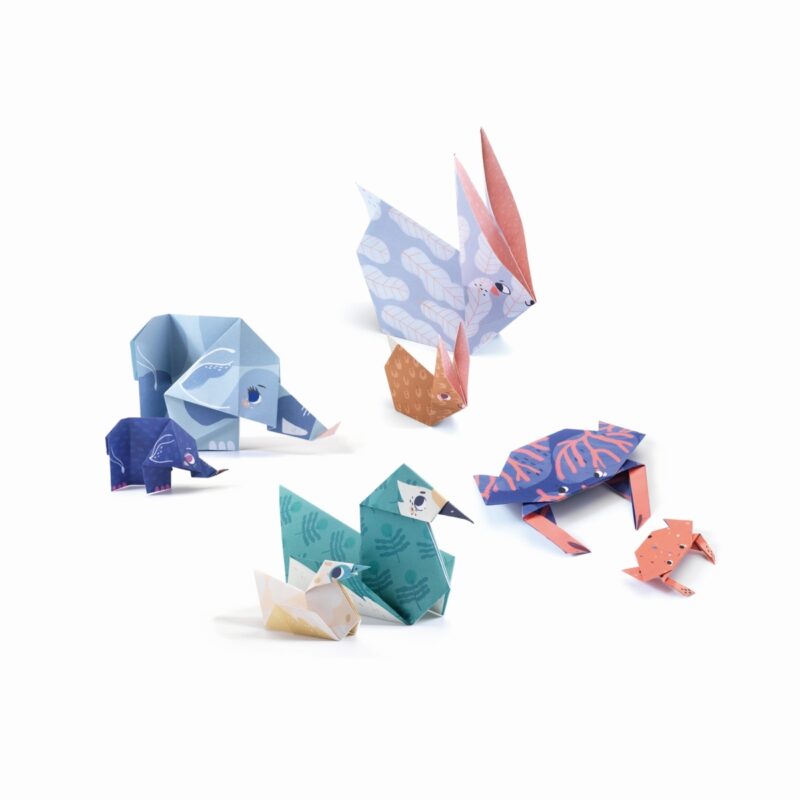Origami Bastel-Set "Einfaches Origami Tiere" – Bild 2