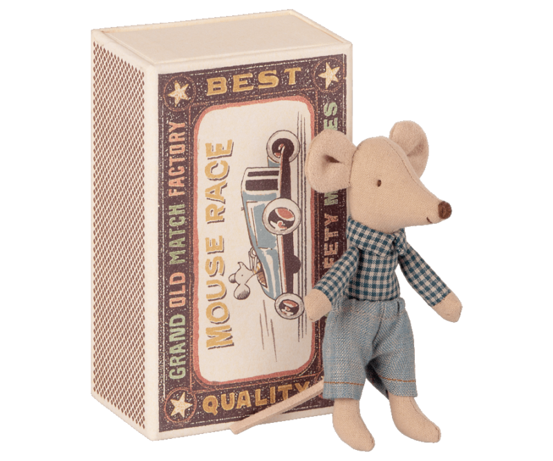 Maus "Little Brother Mouse in Matchbox" – Bild 2